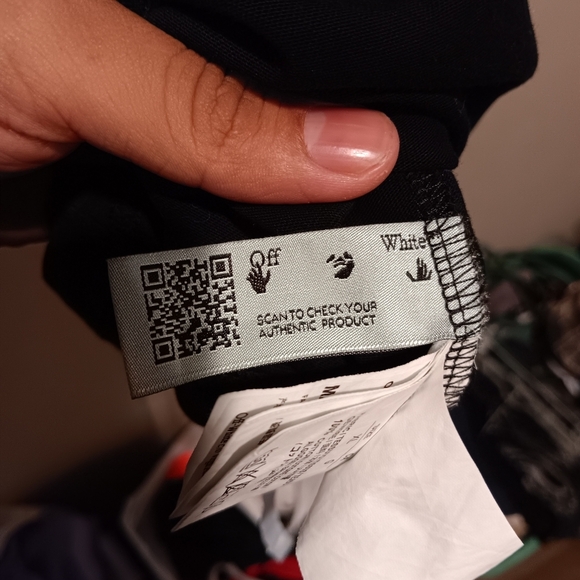 Off-White Off-White SS20 Caravaggio Square print Shirt Size L Semi New - Picture 4 of 6